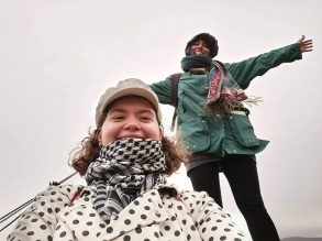 We live, discover and laugh - despite the difficult situation